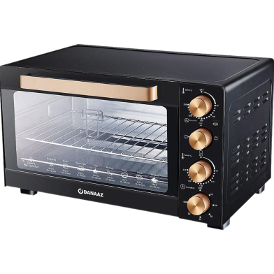 Danaaz Electric Oven DZEO-35BK | 35 Liters - Black image