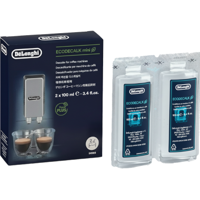 De'Longhi DLSC200 EcoDecalk Mini Descaler for Coffee Machines 2 x 100ml image