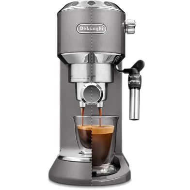 De'Longhi EC785.GY Dedica Metallics Manual Espresso Coffee Maker image