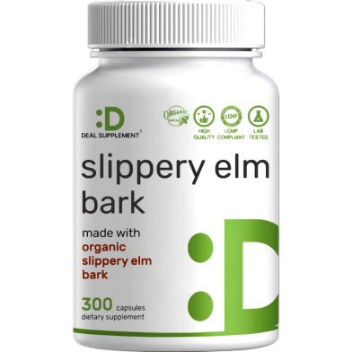 Deal Supplement Slippery Elm Bark 6000MG 300 Capsules - X003SLV6YN image