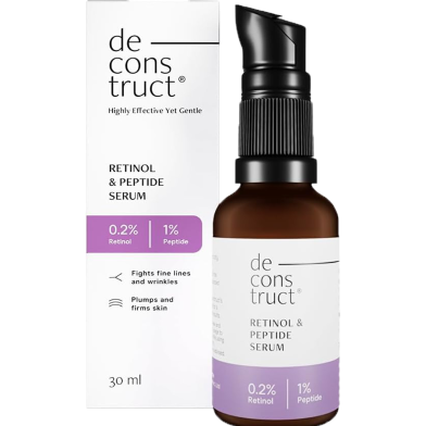 Deconstruct 0.2 percent Retinol Face Serum With 1 percent Peptide 30 ml -526014746 image