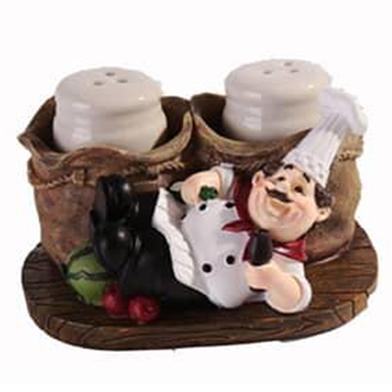 Decorative Chef Statue Spice Organizer image