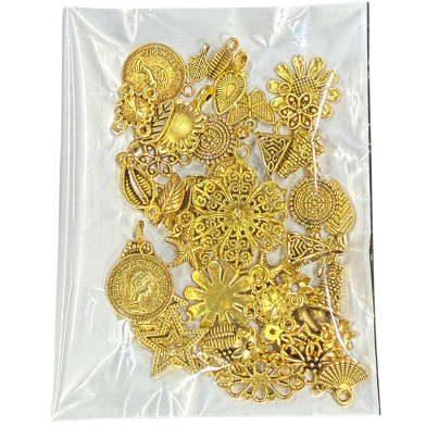 Decorative Metal Charms For Diy Jewelry And Craft Making image