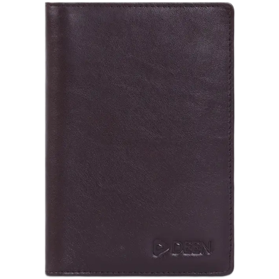 Deen Choco Leather Passport Holder image