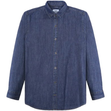Deen Dark Blue Denim Shirt image