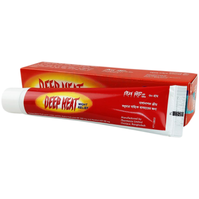 Deep Heat Night Relief Cream 30 Percent Plus 8 Percent – 30 gm image