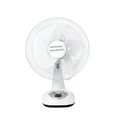 Defender HM-2916 Rechargeable AC/DC Table Fan (16 inch) image