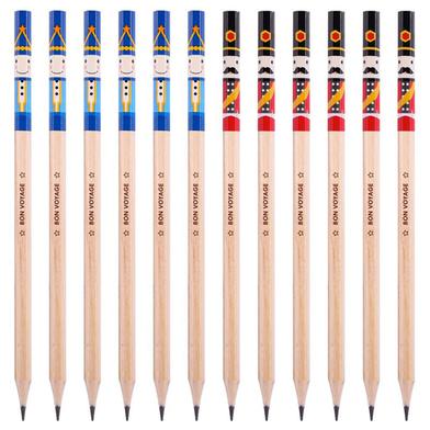 Deli Bar Senior Big Head Soldier Series HB Wooden Pencil (12 pcs / box) image