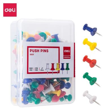 Deli Color Push Pin(Assorted) image