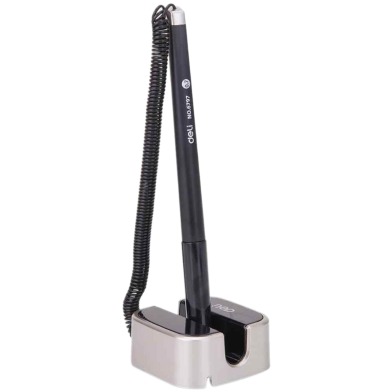 Deli Desk Stand Gel Pen 0.7mm Black Ink image