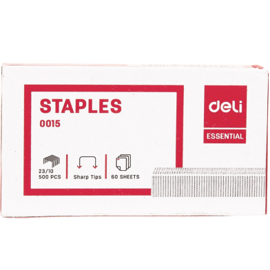 Deli Staples 23/10 500-1 Box image