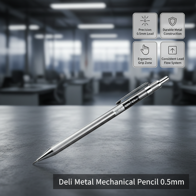 Deli Metal Mechanical Pencil 0.5mm - E6492 Slide 2
