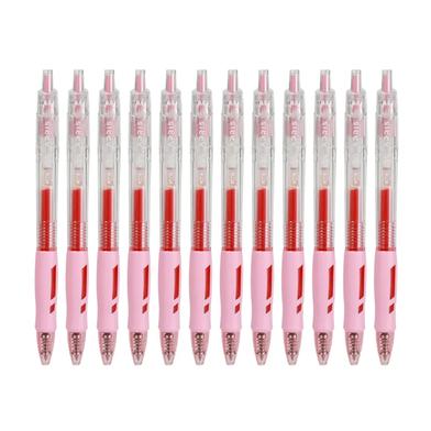 Deli Aris Gel Pen 0.5mm Red 12 Pcs image