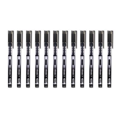 Deli Roller Pen Black 0.5mm 12 Pcs image