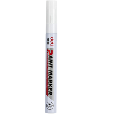 Deli WH Paint Marker White-1 Pcs image