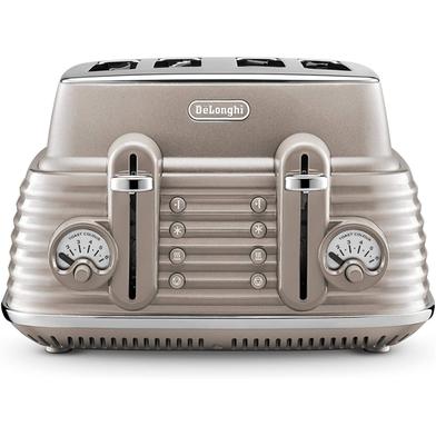 Delonghi CTZS4003BG Scolpito 4 Slot Toaster 4 Slice image