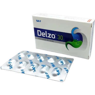 Delzo 30Mg Capsule (Delayed Release) 1 10'S Strip image