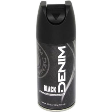 Denim Black 24H Deodrant Body Spray 150ml image