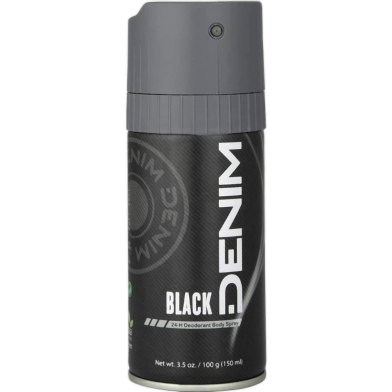 Denim Body Spray Black 150ml Italy image