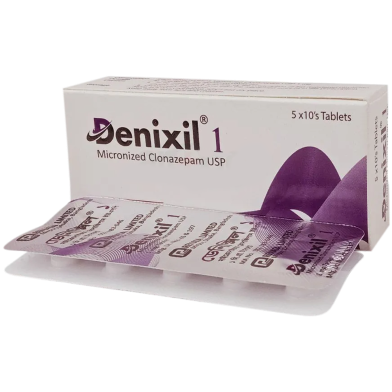 Denixil 1 mg Tablet 10's Strip image