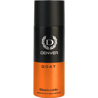 Denver Goat Black Code Deodorant Body Spray 150ml image