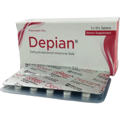 Depian 25 mg Tablet 10's Strip image