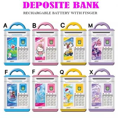 Deposit Bank Rechargeable Battery with Finger Sensor image
