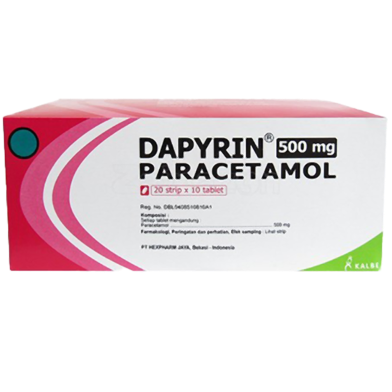 Depyrin 500 Mg Tablet 10's Strip image