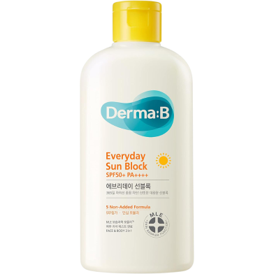 Derma B Everyday Sun Block SPF50 Plus PA Plus Plus Plus Plus - 200ml image