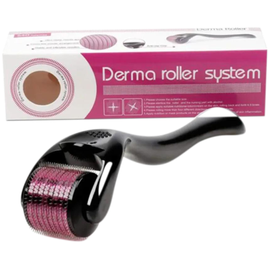 Derma Roller Micro Needle 0.5mm for Hair, Beard Growth and Facial Skin Therapy (All Sizes) -165316017 image