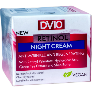 Derma V10 Retinol Night Cream 50ml image