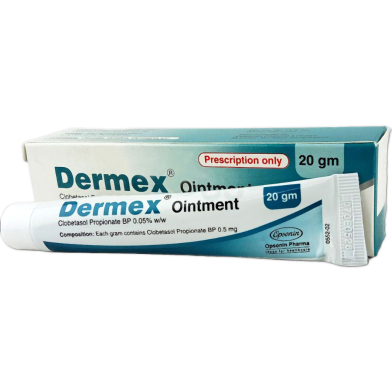 Dermex 20 Gm Cream 20 Gm Tube image