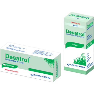 Desatrol 5 Mg Tablet 10's Strip image