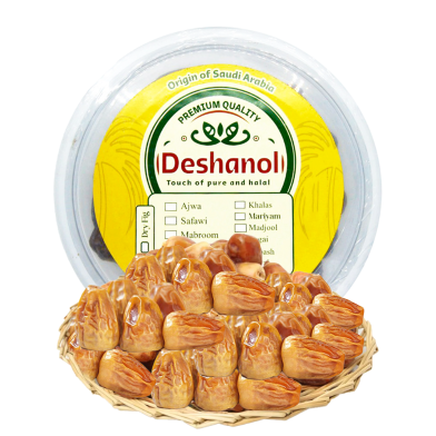 Deshanol Jihadi/Jahidi Premium Dates - 1 Kg image