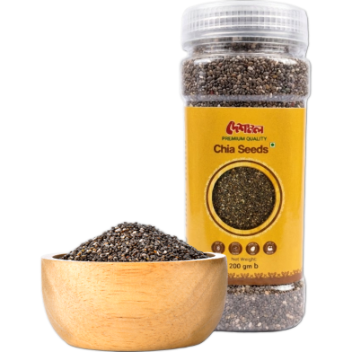 Deshanol Premium Chia Seeds (Chia Seeds) - 200gm image