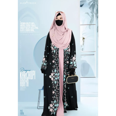 Glam Touch Designer Karchupi Kimono Koti image