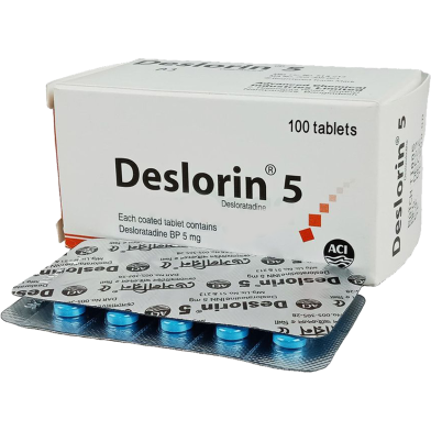 Deslorin 5 mg 10's Strip Tablet image