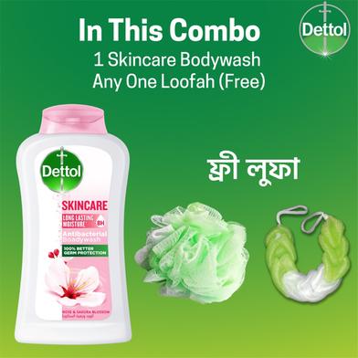 Dettol Antibacterial Bodywash Skincare 250ml Loofah Free image