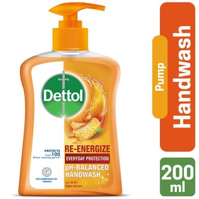 Dettol Handwash 200ml Pump Re Energize image