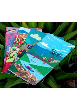 Dhaka Chattogram and Sylhet Notebook 4-Pack image