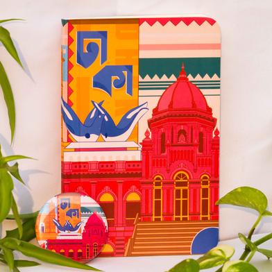 Dhaka Pocket Book Notebook with Badge image