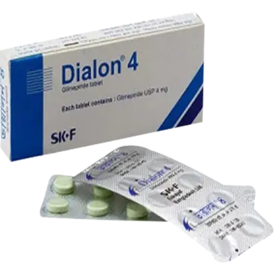 Dialon 4 mg Tablet 1 10's Strip image