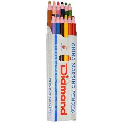 Diamond Color Pencil - 12 Color image