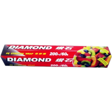 Diamond Plastic Stretch Wrap Paper 200/60 Fit image