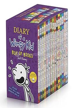 Diary of a Wimpy Kid Boxset - 15 Books Collection