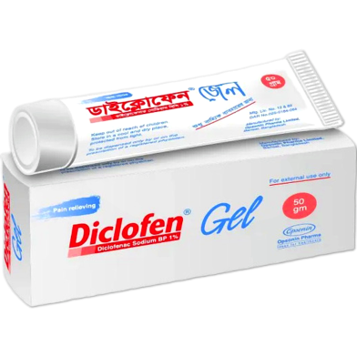 Diclofen 50 Gm Gel 50 Gm Tube image