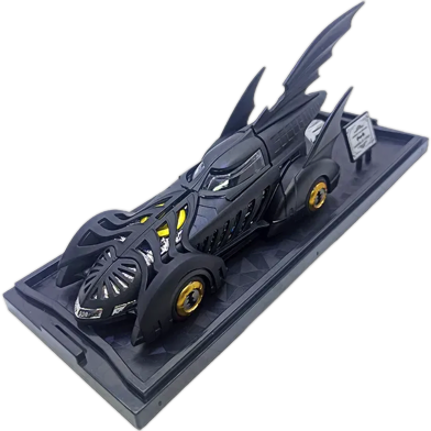 Die Cast 1:38 Guardian Of Justice 1966 Toy Car Pull Back Light Sound Open Door image