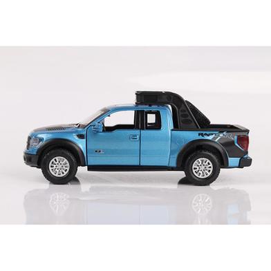 Diecast 1:32 Toy Vehicles Ford F-150 Svt Raptor Metal Car Model With Sound andLight Alloy Vehicles Perfect Gift image