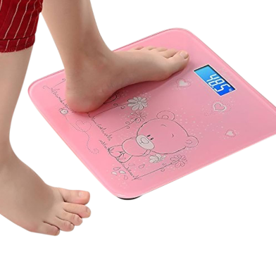 Digital Weighing Machine with Room Temperature Display (Any Color Or Design). image