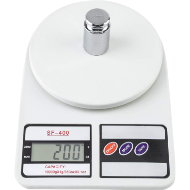 Digital Weight Machine for Kitchen – Compact and Precise Food Scale for Home Cooking image